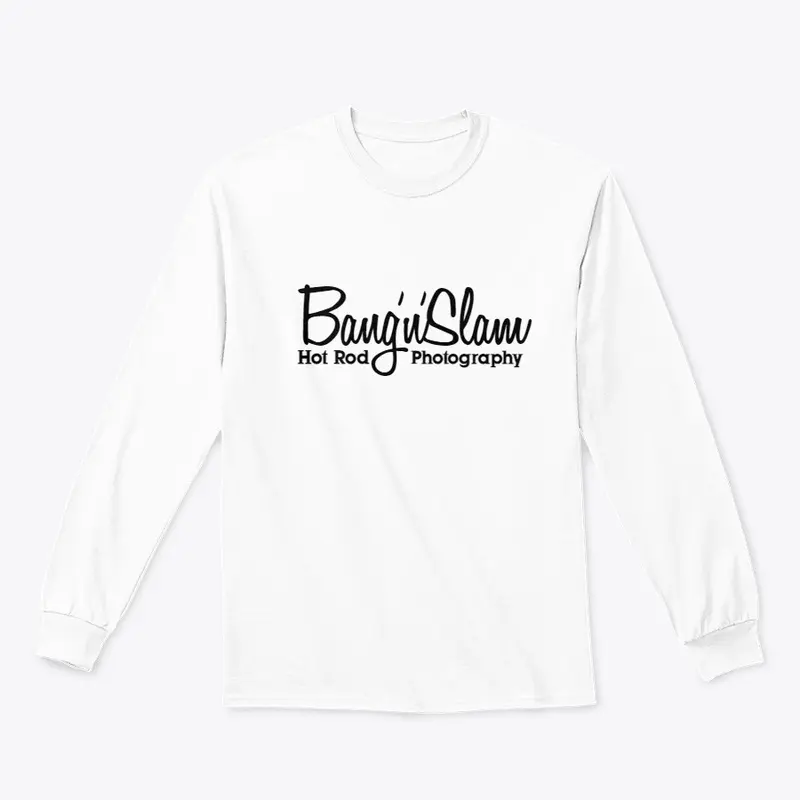 Script Logo Long Sleeve White